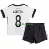 Maillot de Supporter Allemagne Leon Goretzka 8 Domicile Coupe du Monde 2022 Pour Enfant